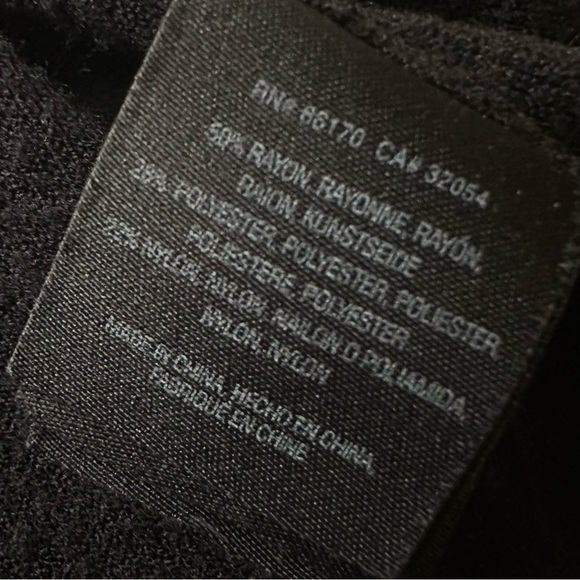 Anthropologie Black Cropped Swing Shrug Jacket Small - Picture 3 of 5